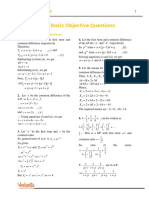 Sequences and Series - Solutions (Exercise-2)