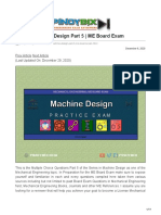 MCQ in Machine Design Part 5 ME Board Exam