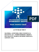 Actividad 5 Auditoria