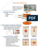 Rochas Metamorficas - Resumo