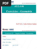 6 AULA 06 Exercícios - Geometria