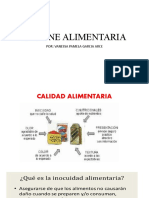 HIGIENE ALIMENTARIA Hoy