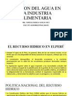 Gestion Del Agua en La Industria Alimentaria