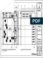 Planta Arquitectónica de Departamentos Tipo Y Roof Garden 4 Planta Arquitectónica de Azotea 5