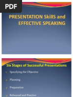 Effective Speaking and Presentation Skills