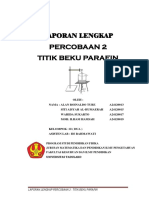 Laporan Lengkap Praktikum Termodinamika Kelompok Ii