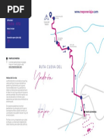 Mapa Ruta Cueva Del Yedron Meponeviajar