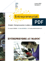 Entrepreneuriat Licence SEG Sem 5. SEG