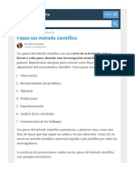 7 Pasos Del Método Científico - Cuáles Son (Con Explicaciones) - Toda Materia