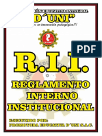 Reglamento Interno Institucional 2021