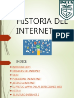 Historia Del Internet