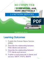 Topic 2.4 Network Services