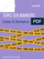 Crime Deviance Model Answers