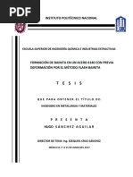 Formación de Bainita en Un Acero 4140 Con Previa Deformación Por El Método Flash Bainita