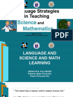 Plenary 2 - Language and Science and Math Learning - JBV