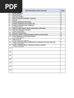 Conveyancing Checklist