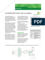 NanoBTS EDGE 23dBm 1800-1900 Datasheet 22042010