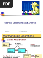 Financial Statements and Analysis1