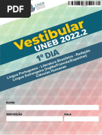 Prova Uneb 2022 Primeiro Dia