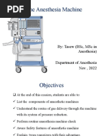 Anesthesia Machine Modification BSC