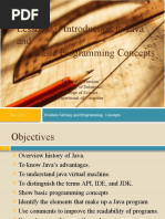 Lesson 03 Introduction To Java & Basic Programming Concepts