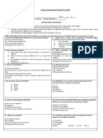 Diagnóstico 3 Medio Filosofía