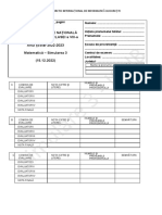 Mate - Info.Ro.5411 ICHB - Simularea Evaluarii Nationale 2023 La Matematica