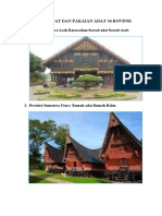 Rumah Dan Pakaian Adat 34 Provinsi