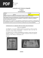 Evaluación Coef1 La Prehistoria