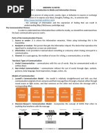 Lesson 1 Notes - Intro To Media and Information Literacy