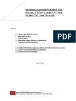 5 - TEMA Organización Deportiva Del Sector Privado I. Los Clubes Deportivos y Otros Entes Deportivos de Base