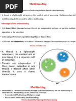 Multi Threading