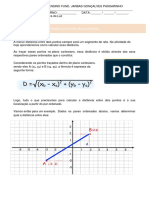 Exercicio Distância Entre Dois Pontos