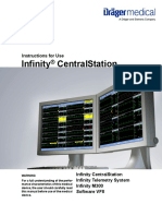 Infinity Centralstation: Instructions For Use