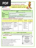 Ses-Miércoles-Religión-La Oración Me Fortalece y Ayuda A Conservar Mi Amistad Con Dios