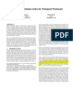 Paper - Modeling Wireless Links For Transport Protocols