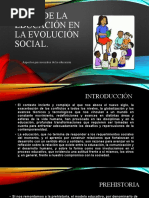 Papel de La Educación en La Evolución Social