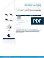 Power MOSFETs Stf13nm60n