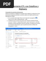 2 Lab Dataflow - Procesamiento ETL Con Dataflow y BigQuery