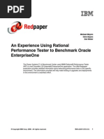 An Experience Using Rational Performance Tester To Benchmark Oracle EnterpriseOnel