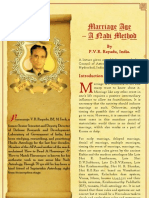 Marriage Age - A Nadi Method: by P.V.R. Rayadu, India