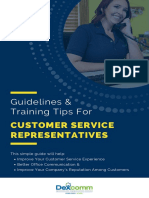 Dexcomm Guidelines & Training TIps For Call Center Agents