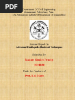 Advanced Earthquake Resistant Techniques - Seminar111