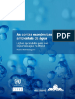 As Contas Econômicas Ambientais Da Água: Lições Aprendidas para Sua Implementação No Brasil