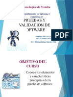 Unidad 1 Tema 1.1 Validacion y Pruebas de Software