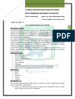 Presion Residual Del Sistema de Combustible