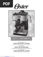 Manual Cafetera Oster Bvstem3299