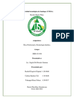 Comportamiento Etico Del P.J y El M.P.