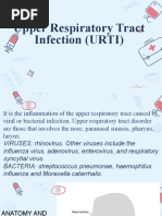 Upper Respiratory Tract Infection URTI - PPTX GROUP 2 BSN 3C