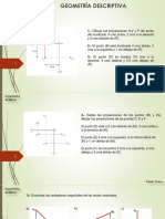 02.1) El Punto y La Recta. Ejercicios 1